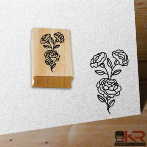 Carimbo Galho de Rosas