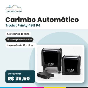 Carimbo Trodat Printy 4911 P4