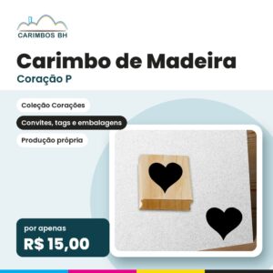Carimbo Coração P