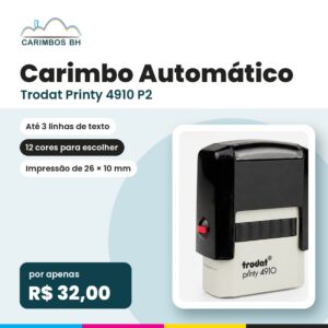 Carimbo Trodat Printy 4910 P2